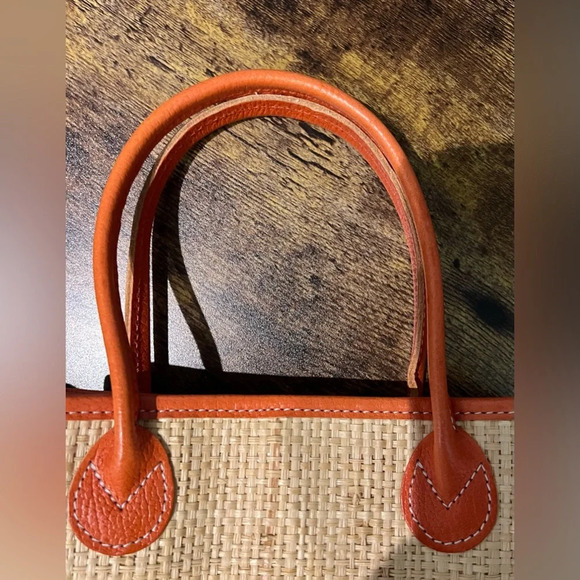 J. MCLAUGHLIN | ladies small, grasscloth purse - Picture 7 of 16